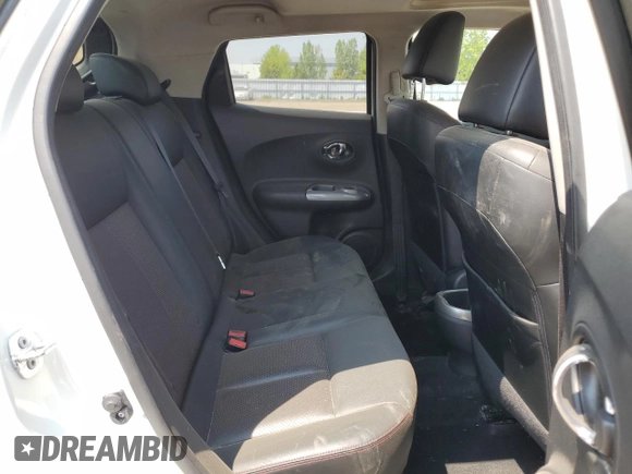2015 Nissan Juke SL with VIN JN8AF5MV0FT563986, listed as a Copart auction lot 58776575 with 130,275 mi miles and Salvage title. Bid and sale history available at DreamBid. Image 10.