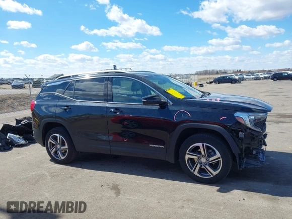 2019 GMC Terrain SLT with VIN 3GKALVEV3KL368549, listed as a IAAI auction lot 41861362 with 118,522 mi miles. Bid and sale history available at carsss.com. Image 14.
