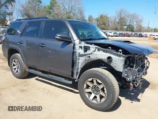 2023 Toyota 4Runner TRD Off Road Premium with VIN JTERU5JR0P6172778, listed as a IAAI auction lot 41650818 with 35,005 mi miles and . Bid and sale history available at DreamBid. Image 1.