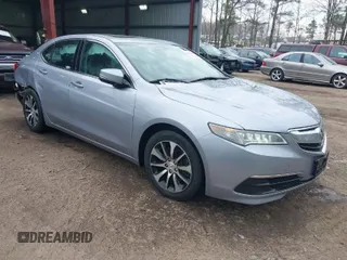 2015 Acura TLX Tech with VIN 19UUB1F54FA022835, listed as a IAAI auction lot 41833885 with 157,679 mi miles. Bid and sale history available at carsss.com. Image 1.