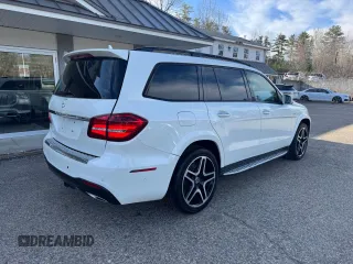 2019 Mercedes-Benz GLS 550 with VIN 4JGDF7DE4KB222512, listed as a Copart auction lot 54090065 with 38,005 mi miles and Salvage title. Bid and sale history available at DreamBid. Image 4.