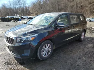 2017 Kia Sedona L with VIN KNDMA5C12H6291724, listed as a Copart auction lot 43546065 with 68,271 mi miles and Salvage Title. Bid and sale history available at carsss.com. Image 1.