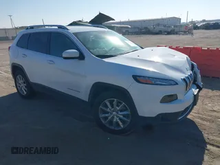 2017 Jeep Cherokee Limited with VIN 1C4PJMDB7HW647325, listed as a IAAI auction lot 41472364 with 37,129 mi miles and . Bid and sale history available at DreamBid. Image 1.