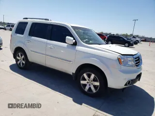 2015 Honda Pilot Touring with VIN 5FNYF3H94FB007744, listed as a Copart auction lot 49512015 with 122,912 mi miles and Salvage Title. Bid and sale history available at carsss.com. Image 4.