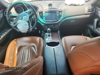 2014 Maserati Ghibli S Q4 with VIN ZAM57RTA5E1122165, listed as a Copart auction lot 60257835 with Not provided miles and Salvage title. Bid and sale history available at DreamBid. Image 8.
