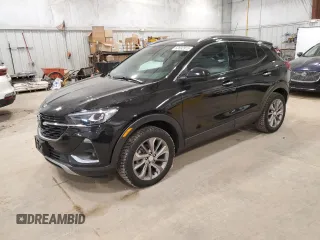 2022 Buick Encore GX Essence with VIN KL4MMGSLXNB090950, listed as a Copart auction lot 52692915 with 36,353 mi miles and Salvage Title. Bid and sale history available at carsss.com. Image 1.