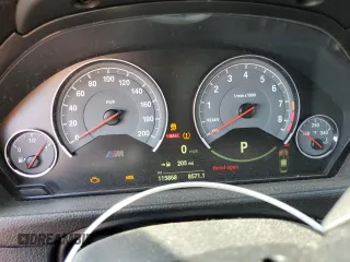 2015 BMW M3 with VIN WBS3C9C59FP803866, listed as a Copart auction lot 59126275 with 115,868 mi miles and Salvage title. Bid and sale history available at DreamBid. Image 9.