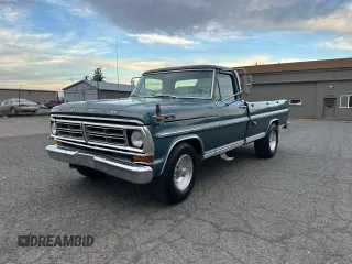 1972 Ford F-250 z VIN F25HRP24651, wystawiony jako Copart lot #78498264 z przebiegiem 34 487 mil mil oraz Szkoda całkowita • Salvage title. Historia ofert i sprzedaży dostępna na DreamBid. Obrazek 2.