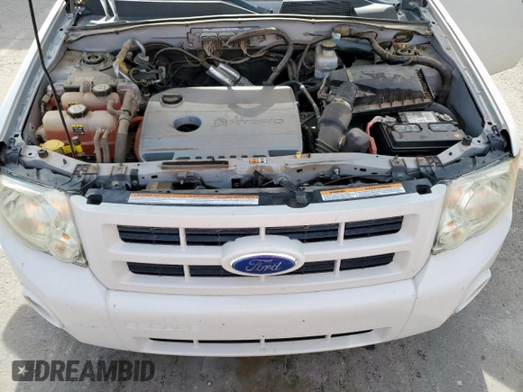 2011 Ford Escape Hybrid with VIN 1FMCU5K30BKC06444, listed as a Copart auction lot 58860415 with 56,001 mi miles and Clean title. Bid and sale history available at DreamBid. Image 12.