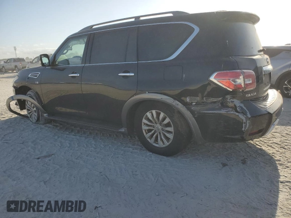 2017 Nissan Armada SL with VIN JN8AY2ND1H9008592, listed as a Copart auction lot 54861375 with 112,403 mi miles and Clean Title. Bid and sale history available at carsss.com. Image 2.