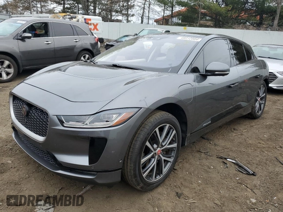 2019 Jaguar I-Pace HSE z VIN SADHD2S10K1F62249, wystawiony jako Copart lot #49312004 z przebiegiem 48 017 mil mil oraz . Historia ofert i sprzedaży dostępna na DreamBid. Obrazek 1.