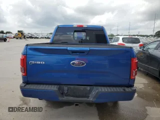 2017 Ford F-150 XL with VIN 1FTEW1CP4HFA00336, listed as a Copart auction lot 58044935 with 92,096 mi miles and Salvage title. Bid and sale history available at DreamBid. Image 6.
