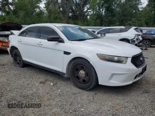 2015 Ford Police Interceptor with VIN 1FAHP2MK5FG149113, listed as a Copart auction lot 57653295 with 208,344 mi miles and Salvage title. Bid and sale history available at DreamBid. Image 4.