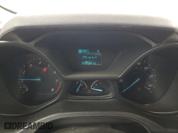 2018 Ford Transit Connect XL с VIN NM0LE7E79J1354749, выставлен на аукционе Copart как лот 54576535 с пробегом 98 786 миль миль и Списание • Salvage title. История ставок и продаж доступна на DreamBid. Изображение 9.