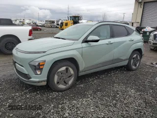 2024 Hyundai Kona SEL with VIN KM8HC3A69RU005620, listed as a Copart auction lot 42809255 with 16,387 mi miles and Salvage Title. Bid and sale history available at carsss.com. Image 1.