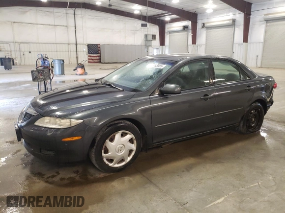 2003 Mazda 6 i with VIN 1YVFP80C235M11335, listed as a Copart auction lot 55443055 with 179,852 mi miles and Clean Title. Bid and sale history available at carsss.com. Image 1.