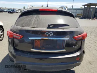 2012 Infiniti FX with VIN JN8AS1MW7CM152197, listed as a Copart auction lot 66753344 with Not Provided miles and Salvage Title. Bid and sale history available at carsss.com. Image 6.