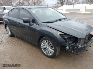 2012 Subaru Impreza Sedan 2.0i Premium with VIN JF1GJAF65CH004294, listed as a IAAI auction lot 41748209 with 144,528 mi miles. Bid and sale history available at carsss.com. Image 1.