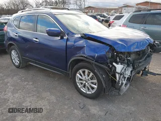 2020 Nissan Rogue S with VIN JN8AT2MT4LW012735, listed as a IAAI auction lot 41203277 with 67,395 mi miles. Bid and sale history available at carsss.com. Image 1.
