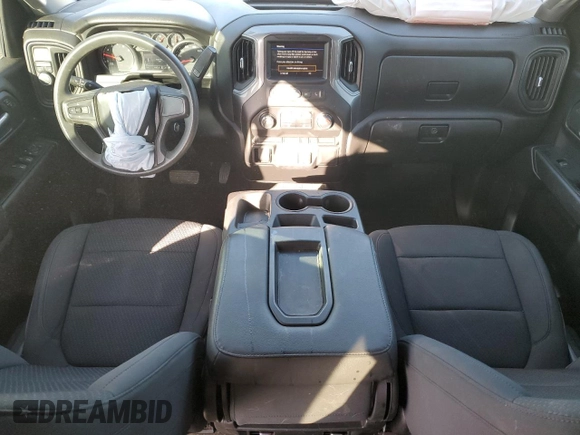 2020 Chevrolet Silverado 1500 Custom with VIN 1GCPWBEH1LZ179009, listed as a Copart auction lot 46751705 with 77,057 mi miles and Salvage Title. Bid and sale history available at carsss.com. Image 8.