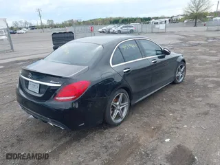 2015 Mercedes-Benz C-Class C 300 Luxury with VIN 55SWF4KB3FU001733, listed as a IAAI auction lot 41959600 with 102,980 mi miles. Bid and sale history available at carsss.com. Image 4.