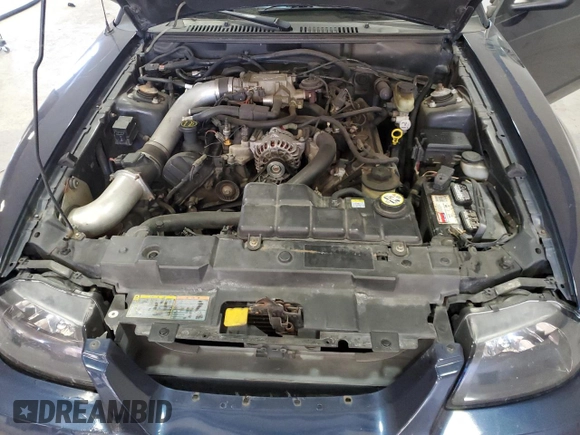 2002 Ford Mustang GT Deluxe with VIN 1FAFP42X72F131861, listed as a Copart auction lot 46812945 with 0 mi miles and Clean Title. Bid and sale history available at carsss.com. Image 11.