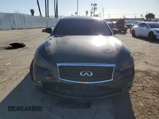 2013 Infiniti M with VIN JN1BY1AP3DM511240, listed as a Copart auction lot 49737185 with 116,644 mi miles and Salvage title. Bid and sale history available at DreamBid. Image 5.