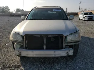 2001 Toyota Highlander with VIN JTEGF21A210021848, listed as a Copart auction lot 43208535 with 161,563 mi miles and Salvage Title. Bid and sale history available at carsss.com. Image 5.