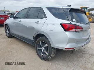 2022 Chevrolet Equinox LS with VIN 3GNAXHEV2NS192791, listed as a IAAI auction lot 42078843 with 33,137 mi miles and . Bid and sale history available at DreamBid. Image 3.