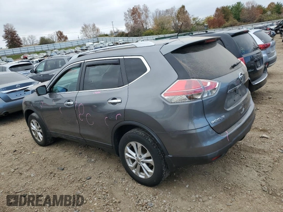 2016 Nissan Rogue SL with VIN 5N1AT2MV8GC890541, listed as a Copart auction lot 76716473 with 113,133 mi miles and Salvage Title. Bid and sale history available at DreamBid. Image 2.