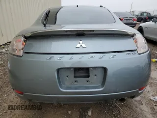 2008 Mitsubishi Eclipse GT with VIN 4A3AK34T38E001675, listed as a Copart auction lot 85599794 with 90,309 mi miles and Salvage Title. Bid and sale history available at DreamBid. Image 6.
