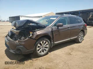 2019 Subaru Outback Touring z VIN 4S4BSATC4K3245993, wystawiony jako Copart lot #61977175 z przebiegiem 76 083 mil mil oraz Szkoda całkowita • Salvage title. Historia ofert i sprzedaży dostępna na DreamBid. Obrazek 1.