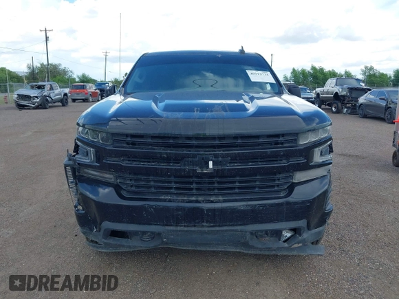 2021 Chevrolet Silverado 1500 RST with VIN 3GCPWDED7MG154321, listed as a IAAI auction lot 40212731 with 80,219 mi miles. Bid and sale history available at carsss.com. Image 12.