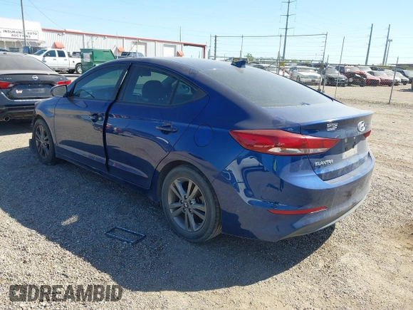2018 Hyundai Elantra SEL with VIN 5NPD84LF4JH343609, listed as a IAAI auction lot 41754927 with 79,016 mi miles and . Bid and sale history available at DreamBid. Image 3.