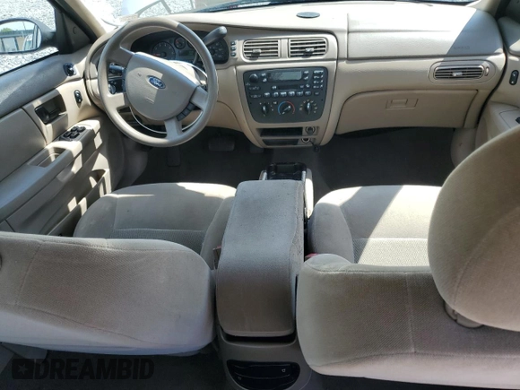 2007 Ford Taurus SE with VIN 1FAFP53U97A112369, listed as a Copart auction lot 56670245 with 95,855 mi miles and Salvage title. Bid and sale history available at DreamBid. Image 8.