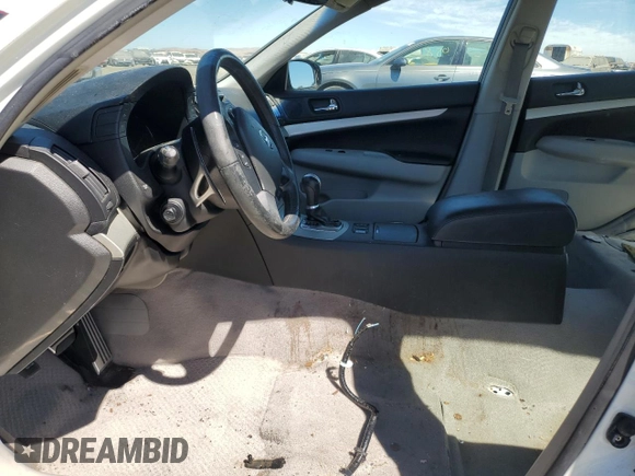 2008 Infiniti G35 with VIN JNKBV61E28M218466, listed as a Copart auction lot 68291334 with 193,083 mi miles and Salvage Title. Bid and sale history available at DreamBid. Image 7.