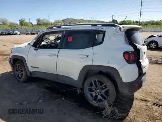 2021 Jeep Renegade 80th Anniversary with VIN ZACNJDBB3MPM38405, listed as a Copart auction lot 57066995 with Not provided miles and Salvage title. Bid and sale history available at DreamBid. Image 2.