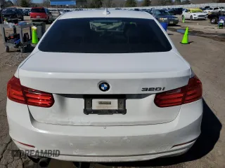 2015 BMW 3 Series 320i with VIN WBA3B1G52FNT63634, listed as a Copart auction lot 45853245 with 111,458 mi miles and Salvage Title. Bid and sale history available at carsss.com. Image 6.