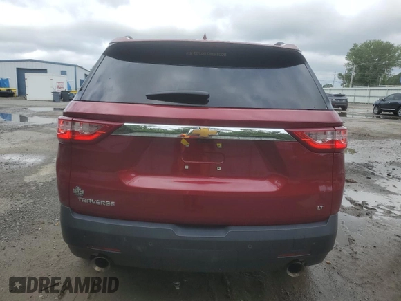 2020 Chevrolet Traverse LT z VIN 1GNERHKW4LJ273654, wystawiony jako Copart lot #56633975 z przebiegiem 69 561 mil mil oraz Szkoda całkowita • Salvage title. Historia ofert i sprzedaży dostępna na DreamBid. Obrazek 6.