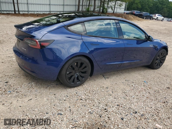 2021 Tesla Model 3 Long Range z VIN 5YJ3E1EB7MF906605, wystawiony jako Copart lot #55214665 z przebiegiem 101 182 mil mil oraz Szkoda całkowita • Salvage title. Historia ofert i sprzedaży dostępna na DreamBid. Obrazek 3.