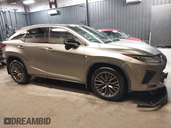 2022 Lexus RX with VIN 2T2YZMDA9NC353316, listed as a IAAI auction lot 41911904 with 47,629 mi miles. Bid and sale history available at carsss.com. Image 14.