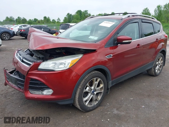 2015 Ford Escape Titanium z VIN 1FMCU9J98FUC84963, wystawiony jako IAAI lot #42469112 z przebiegiem 128 838 mil mil oraz . Historia ofert i sprzedaży dostępna na DreamBid. Obrazek 17.