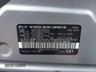 2020 Mitsubishi Outlander ES z VIN JA4AZ3A38LZ024741, wystawiony jako IAAI lot #41599013 z przebiegiem 184 469 mil mil oraz . Historia ofert i sprzedaży dostępna na DreamBid. Obrazek 9.