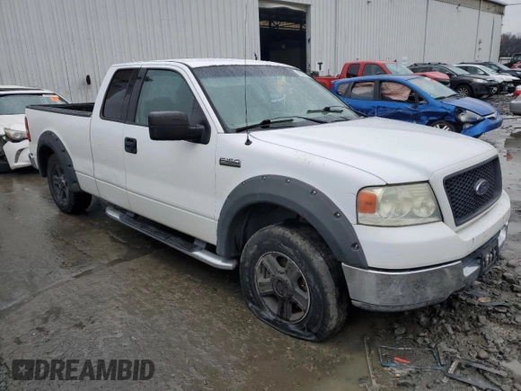 2004 Ford F-150 STX with VIN 1FTRX12W04NB71236, listed as a Copart auction lot 81882684 with 281,968 mi miles and Salvage title. Bid and sale history available at DreamBid. Image 4.