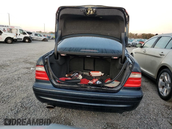 2002 Mercedes-Benz CLK 320/430 with VIN WDBLJ70G12F198831, listed as a Copart auction lot 73933824 with Not Provided miles and Salvage Title. Bid and sale history available at DreamBid. Image 6.