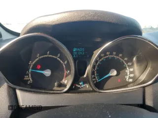 2016 Ford Fiesta SE with VIN 3FADP4BJ4GM114039, listed as a Copart auction lot 55833385 with 81,343 mi miles and Salvage Title. Bid and sale history available at DreamBid. Image 9.
