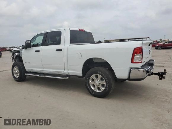 2024 Ram 2500 Big Horn with VIN 3C6UR5DL9RG156353, listed as a Copart auction lot 74147574 with 4,875 mi miles and Salvage title. Bid and sale history available at DreamBid. Image 2.