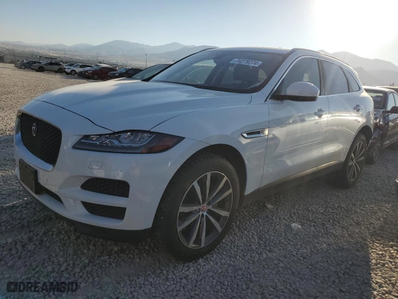 2018 Jaguar F-PACE 20d Prestige with VIN SADCK2FNXJA272433, listed as a Copart auction lot 74279274 with 79,111 mi miles and Salvage Title. Bid and sale history available at carsss.com. Image 1.