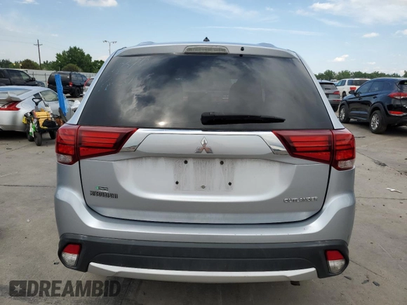 2016 Mitsubishi Outlander SE with VIN JA4AZ3A38GZ039195, listed as a Copart auction lot 59016905 with 174,470 mi miles and Salvage title. Bid and sale history available at DreamBid. Image 6.