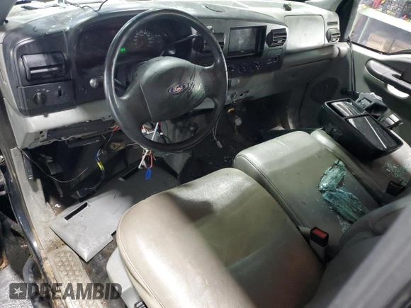 2006 Ford F-350 XL with VIN 1FTWF31P26ED59089, listed as a Copart auction lot 47406855 with 197,393 mi miles and Salvage title. Bid and sale history available at DreamBid. Image 8.